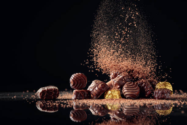 istock Chocolate candies sprinkled with chocolate chips. 1179630666