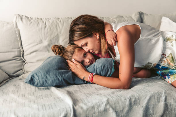 istock Young mother with her daughter 1179631951