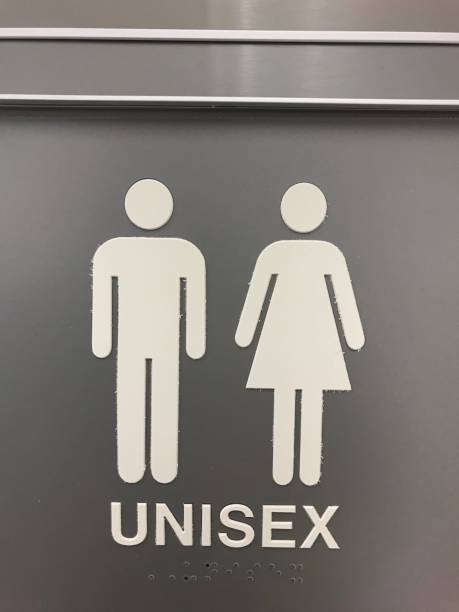 istock Unisex Bathroom Sign 1179633522