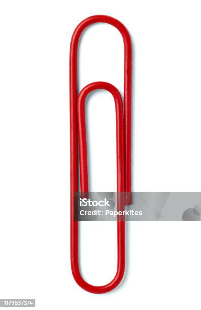 Push Pin Paper Clip Thumbtack Note Office Stock Photo - Download Image Now - Paper Clip, Clip - Office Supply, Red