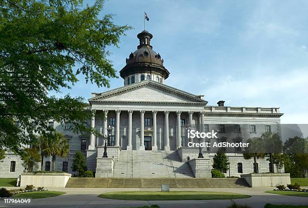 South Carolina State Capitol - Fotografie stock e altre immagini di Albero - Albero, Ambientazione esterna, Architettura