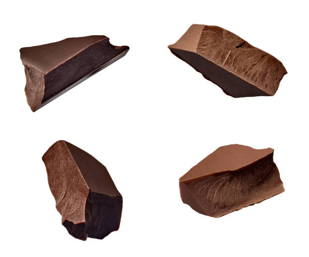 istock chocolate piece sweet food dessert falling 1179643178