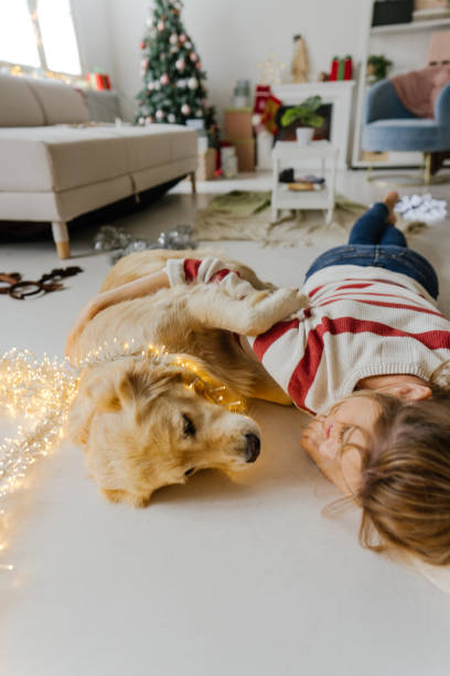 istock Christmas day with my dog 1179643668