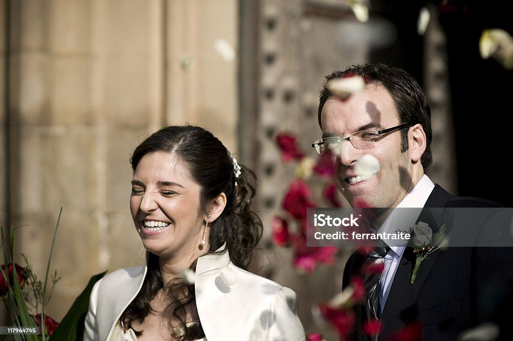 Nur married couple - Lizenzfrei Abschied Stock-Foto