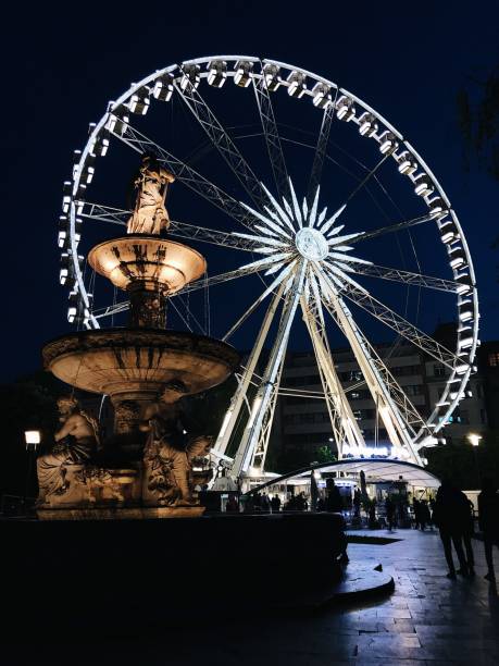 istock Ferris Wheel in Budapest at Night 1179648784