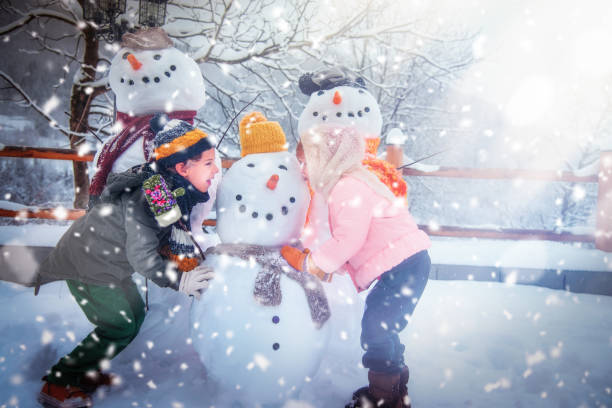 istock Happy Kids Enjoying Winter Time 1179649979