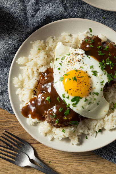 istock Homemade Hawaiian Loco Moco 1179653710