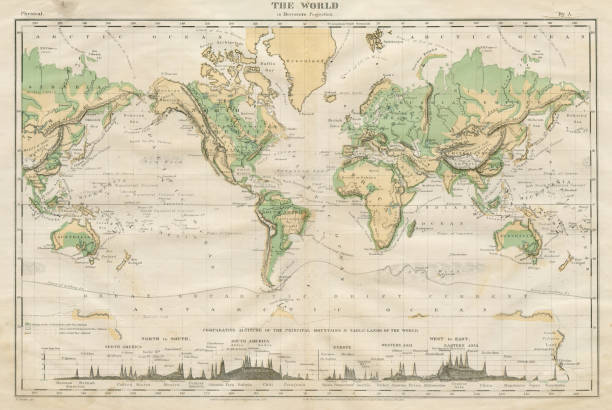 istock Commercial Map of the World 1868 1179655161