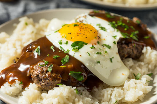 istock Homemade Hawaiian Loco Moco 1179655174