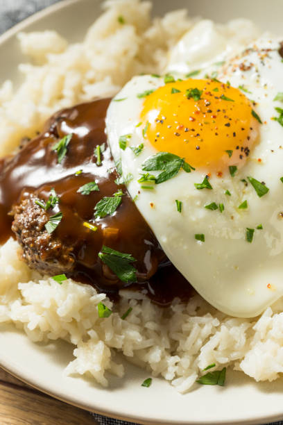 istock Homemade Hawaiian Loco Moco 1179655232