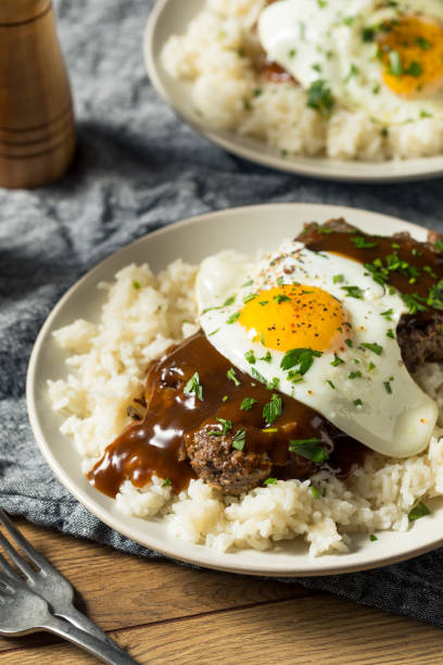 istock Homemade Hawaiian Loco Moco 1179655775
