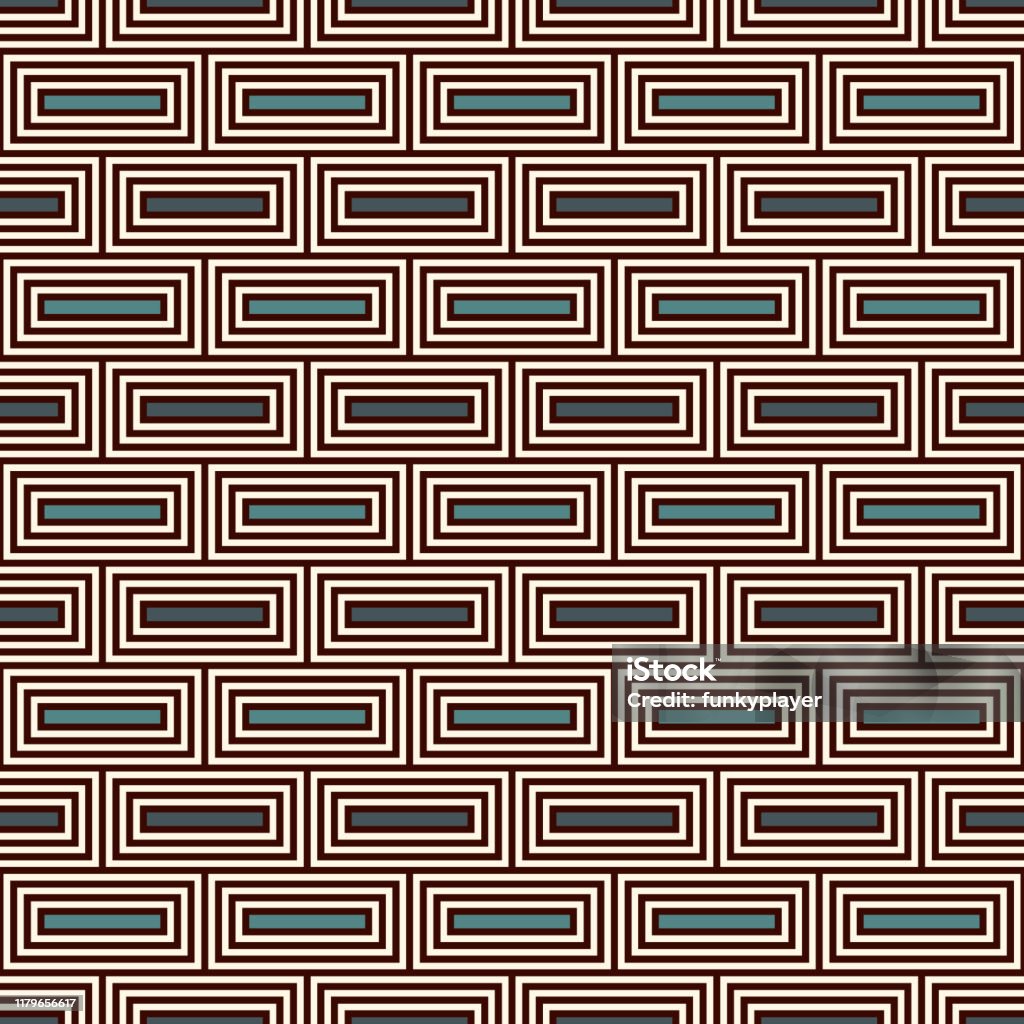 Repeated Rectangular Blocks Abstract Background Bricks Motif Ethnic ...