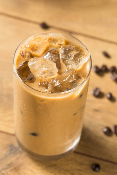 istock Homemade Iced Coffe with Almond MIlk 1179656632