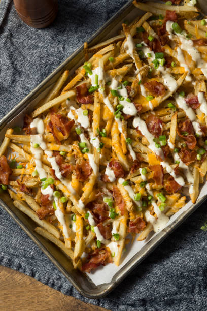 istock Homemade Bacon Cheddar Ranch Fries 1179656906