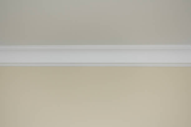 istock Detail of a flat ceiling skirting 1179657840