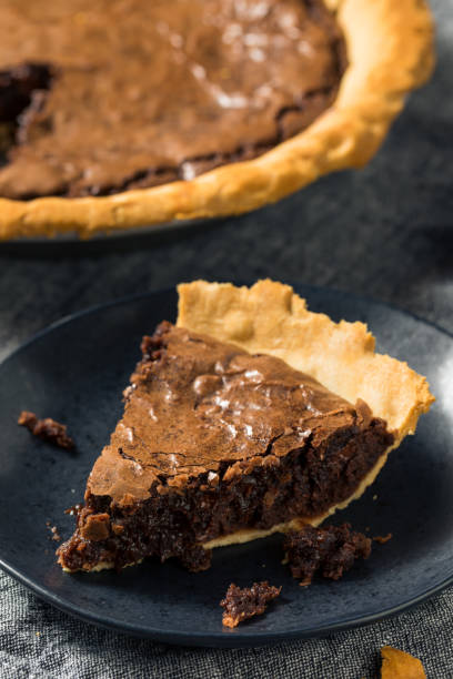 istock Homemade Chocolate Brownie PIe 1179658623