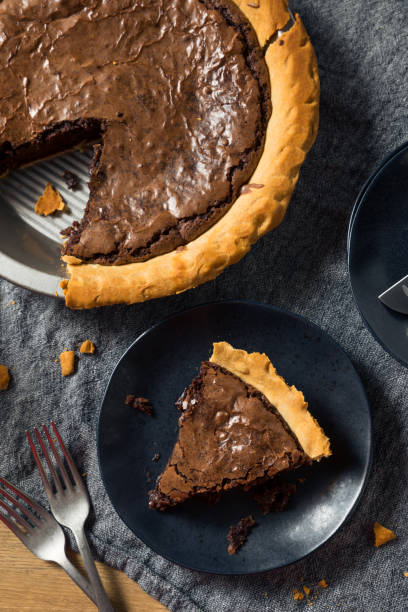 istock Homemade Chocolate Brownie PIe 1179659852