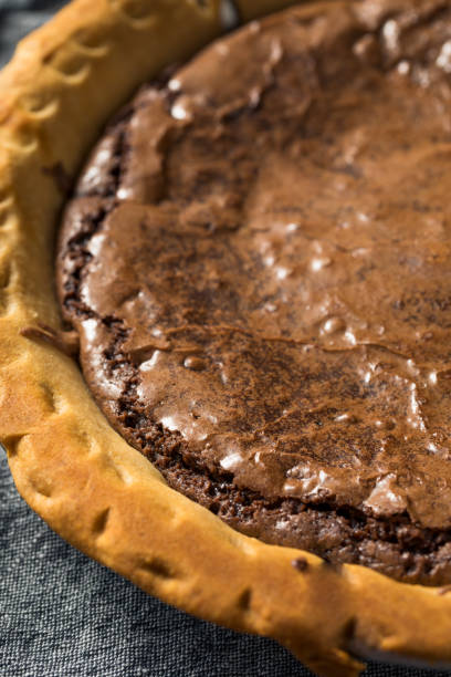 istock Homemade Chocolate Brownie PIe 1179660011
