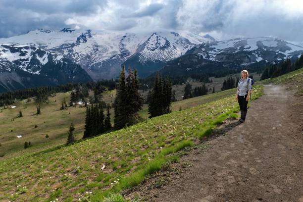istock Mount Rainier National park views. 1179660167
