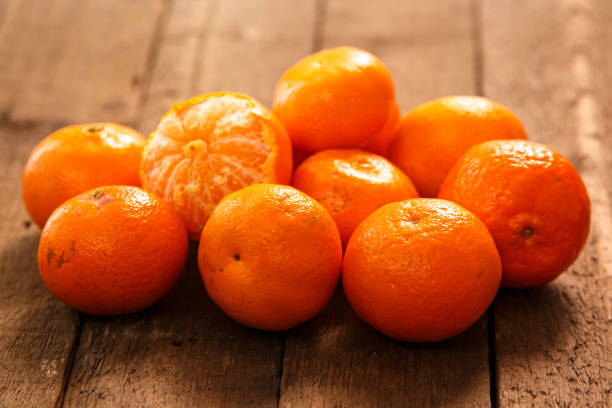 istock Fresh and sweet tangerines 1179661832