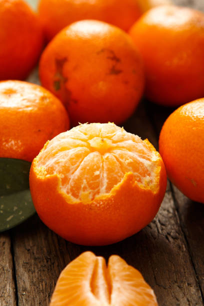 istock Fresh and sweet tangerines 1179662735