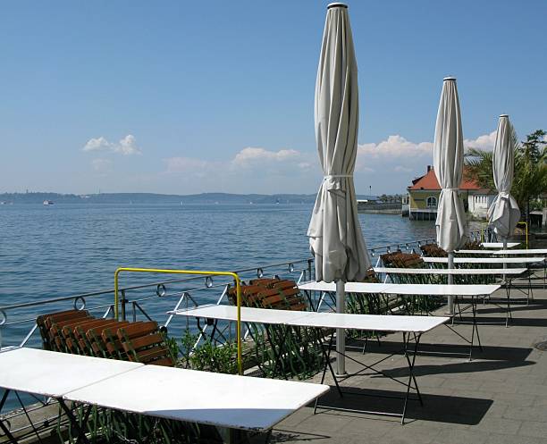On the shores of Meersburg on Lake Constance