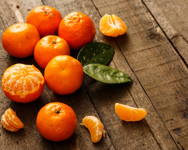 istock Fresh and sweet tangerines 1179663491