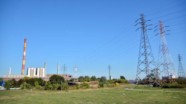 istock Heat and power plant. 1179663558