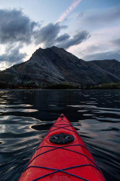 istock Kayaking in Glacier Lake 1179665227