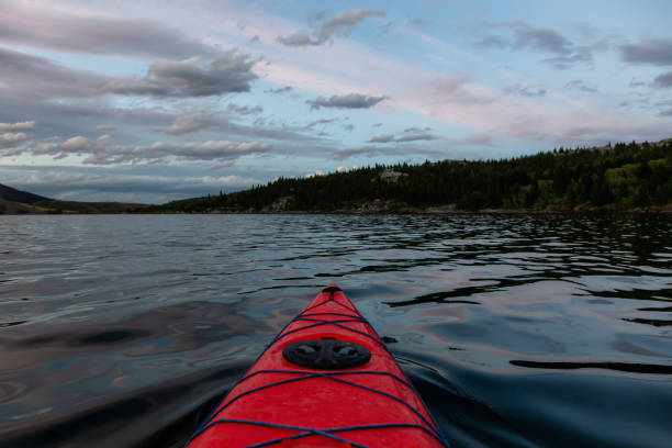 istock Kayaking in Glacier Lake 1179665245