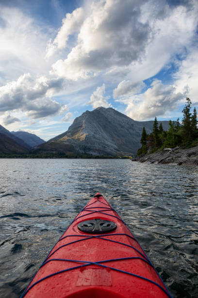 istock Kayaking in Glacier Lake 1179665429