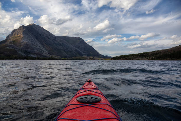 istock Kayaking in Glacier Lake 1179665506