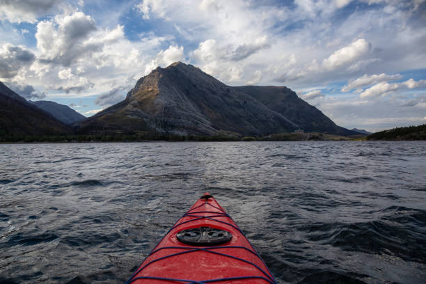 istock Kayaking in Glacier Lake 1179665542