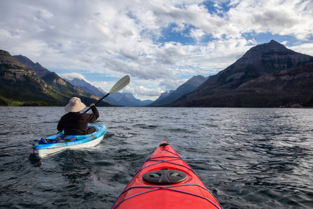 istock Kayaking in Glacier Lake 1179665567