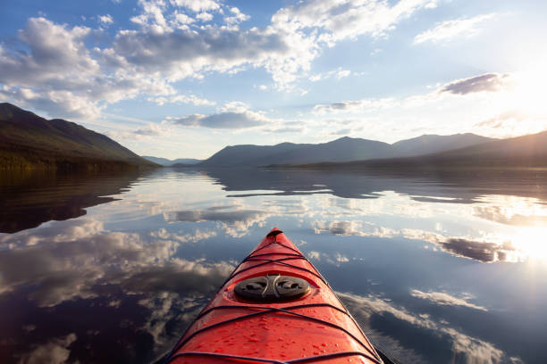 istock Kayaking in Lake McDonald 1179665724