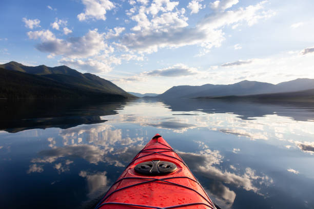 istock Kayaking in Lake McDonald 1179665729