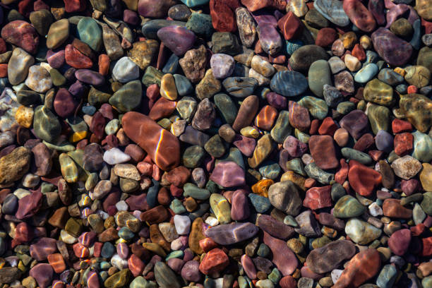 istock Colorful Rocks in a Glacier Lake 1179665761