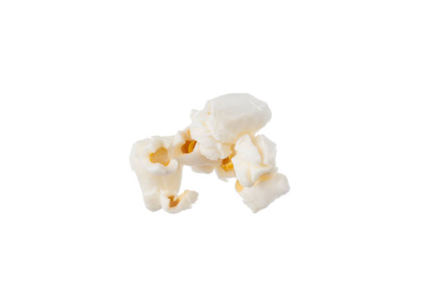 istock Close up Popcorn isolated on white background with space for text. 1179667004