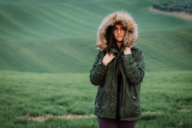 istock Portrait of a woman feeling cold 1179672901