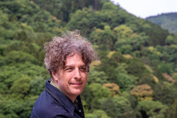 istock Man traveling in Japan, in Arashiyama. 1179677290