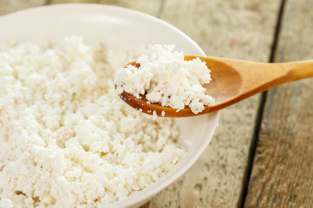istock Cottage cheese in the bowl 1179677949