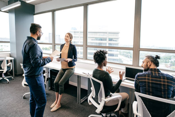 istock Four people in the office 1179678748