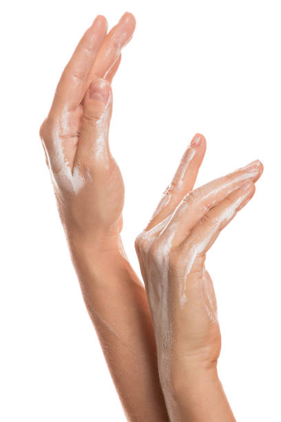 istock Female hands and moisturizing cream 1179685760