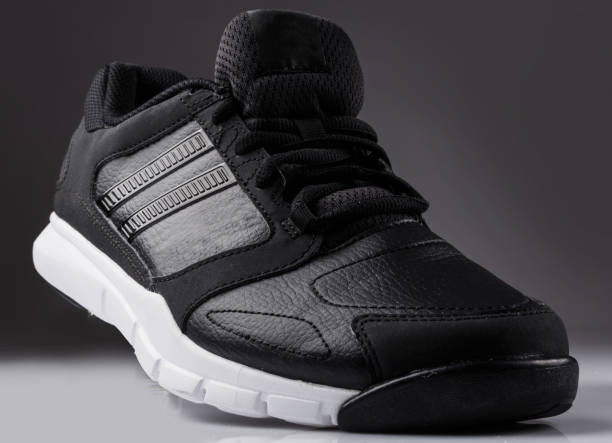 istock Black sport shoes 1179686044