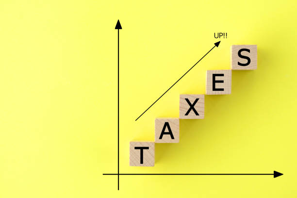 istock Increasing taxes images 1179687129