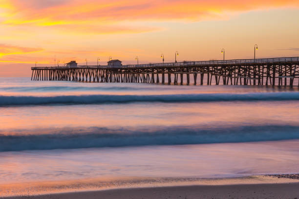 istock Dramatic Sunset Landscape at San Clemente Pier California 1179713249