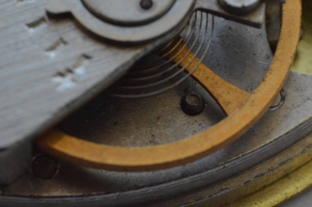 istock Clockwork and details shot in close-up the composition 1179731086