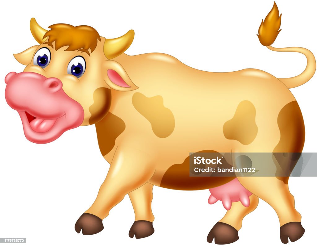 Funny Brown Cow Cartoon Stock Illustration - Download Image Now - Animal, Animal Stage, Animal Wildlife - iStock Funny Brown Cow Cartoon Stock Illustration - Download Image Now - Animal, Animal Stage, Animal Wildlife - iStock