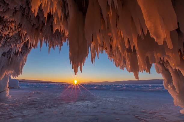 istock Baikal lake in the evening 1179739884