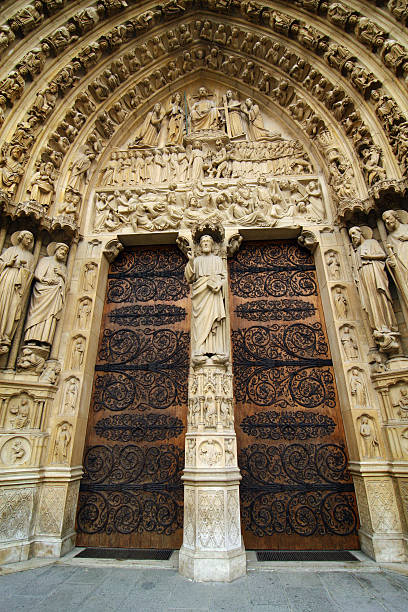 istock Notredame de Paris Doors 117974093